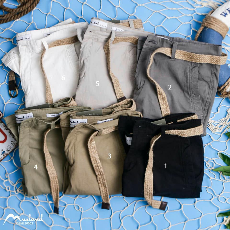 Quần Shorts đũi Musland
