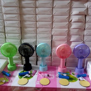 Quạt Mini Cầm Tay N9,Quạt Tích Điện Sạc Pin Có Đế Để Bàn 3 Cấp Độ Gió Siêu Mát Hình Siêu Xinh (phukien102store)