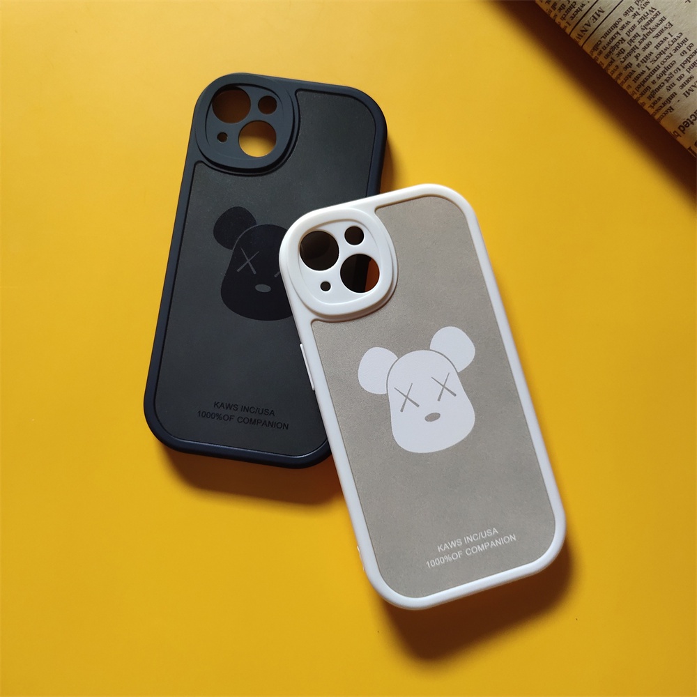 Ốp Điện Thoại Mềm Hình Gấu Kaws Cho iPhone 13 / 12 / 11 Promax 6 / 7 / 8 Plus / X / XR / Xs Max