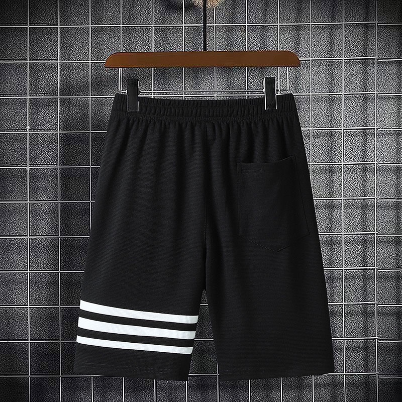 Quần Short Nam Lưng Thun Cột Dây Năng Động