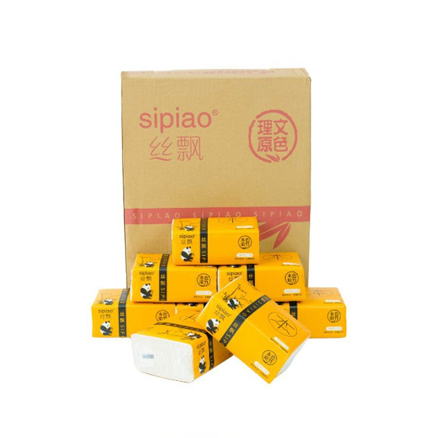 Thùng 30 gói Giấy Sipao 6021-5  bản nội địa (chất lượng cao chiết xuất từ bột trúc, không chất tẩy trắng)