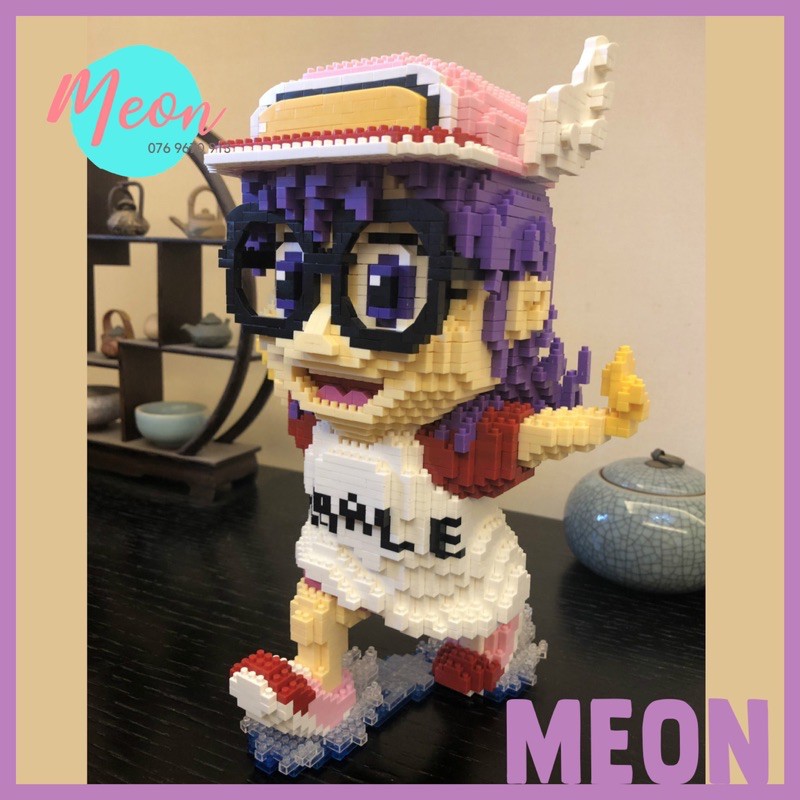 Mini Block xếp hình lego - Norimaki Arale - 3090 pcs - Size XL