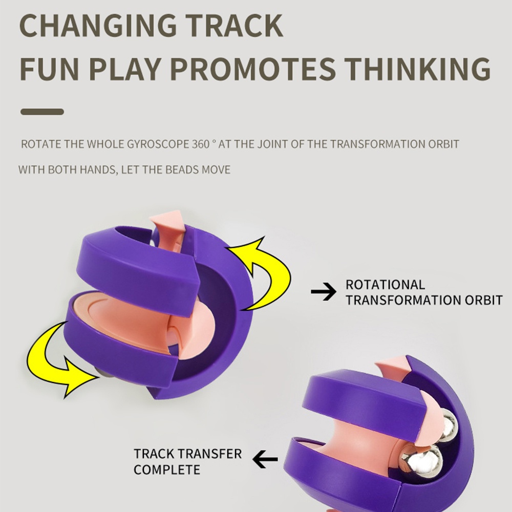 Con Quay Đồ Chơi Fidget Spinner BằNg NhựA, GiúP GiảM Stress