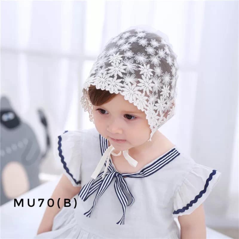 Mũ ren cho bé MU70