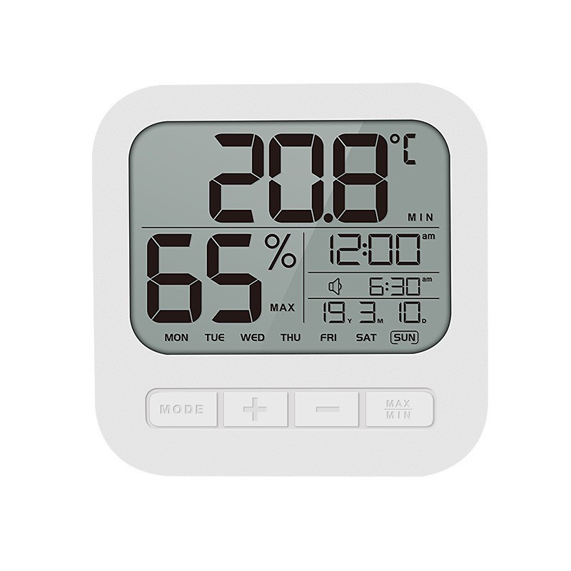 Nhiệt ẩm kế điện tử đo nhiệt độ và độ ẩm phòng ngủ cho bé NK08 (bảo hành 2 tháng )