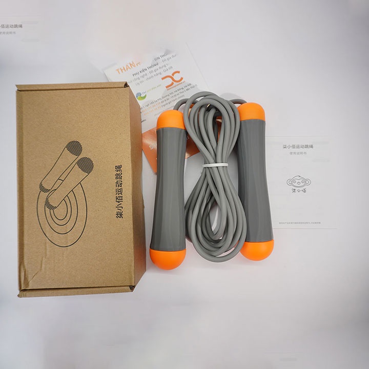 Dây nhảy thể thao Xiaomi MIJIA 700KIDS màu da cam Orange sport jump rope