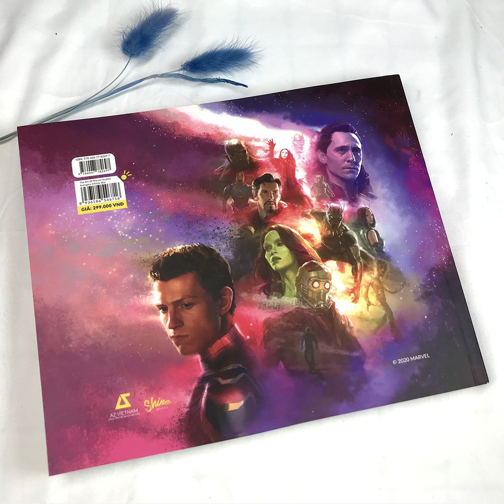 Sách - The Art Of Marvel Studios Avengers Infinity War (Cuộc Chiến Vô Cực) - Bản Thông Thường