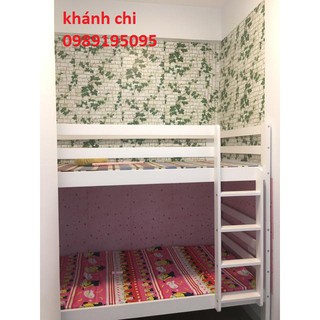 (tặng kèm dụng cụ) combo 10m giấy dán tường gạch dây leo 3d