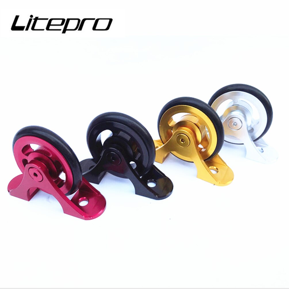 Vòng bi chắn bùn LITEPRO hợp kim nhôm và cao su chuyên dụng cho Brompton