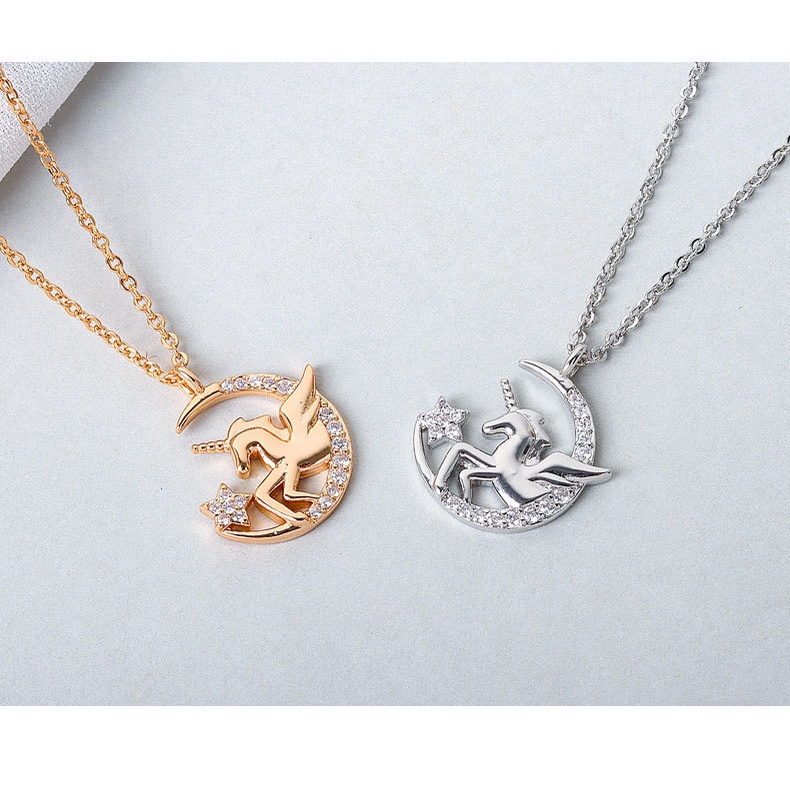 Vòng cổ nữ mạ bạc 925 đẹp giá rẻ bền không gỉ trang sức CINLA DC040