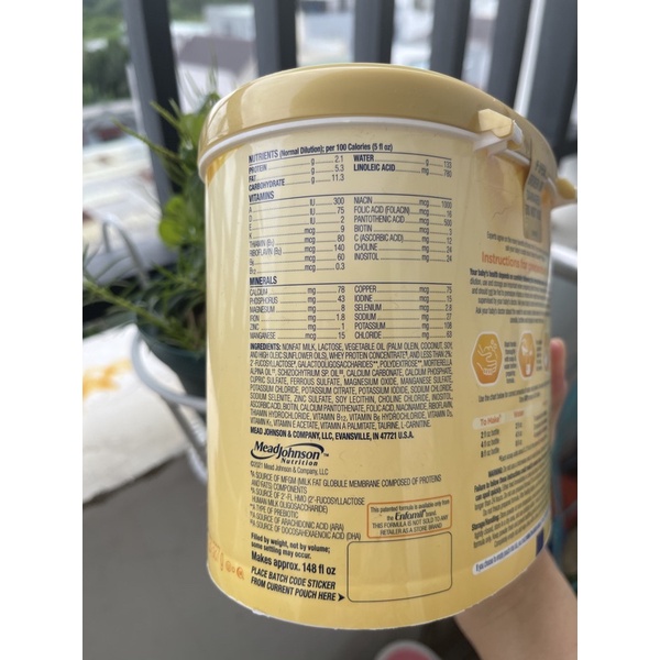 Date 5/2023 - Sữa Enfamil Neuro của Mỹ 587g