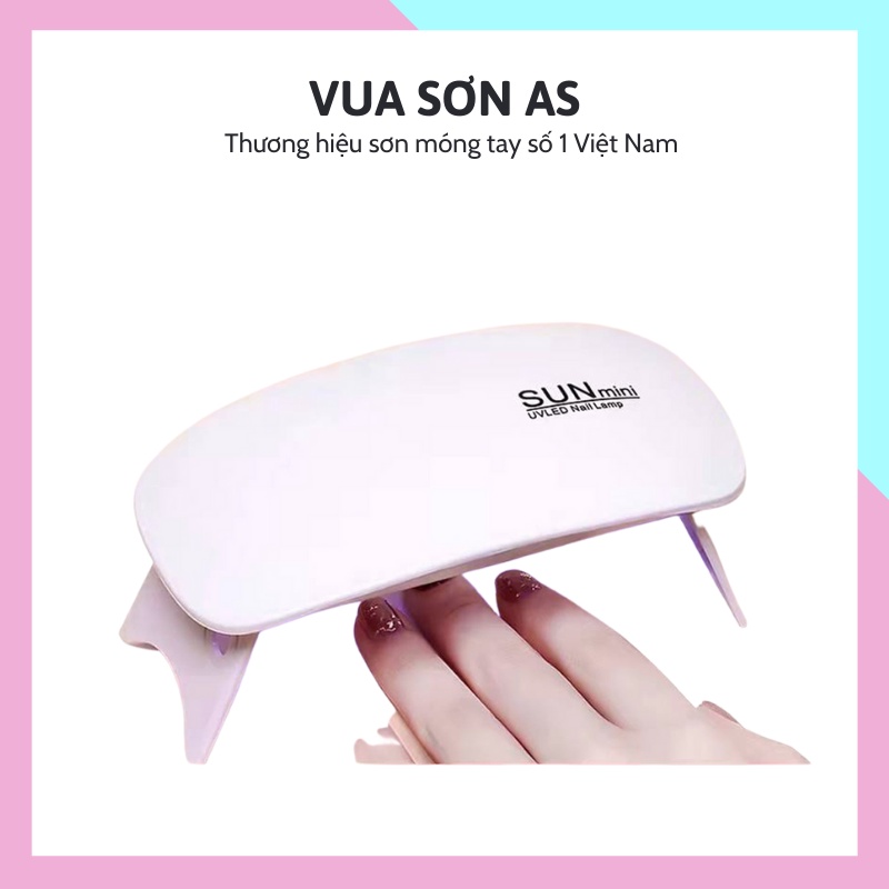 Máy hơ gel SUN 5 48W đèn hơ UV/LED máy hơ gel mini hơ móng phụ kiện nail giá rẻ uy tín VUA SƠN AS