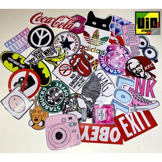 Hình dán màu hồng DECAL CẮT SẴN dán mũ bảo hiểm, vali, máy tính,xe, tủ lạnh, nhà....