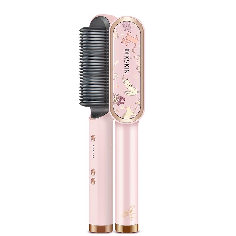 KSKIN Lược chải đa năng làm thẳng và uốn tóc KD380