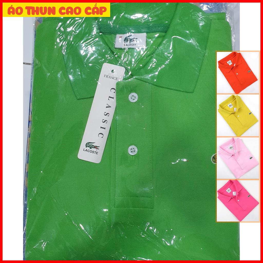 Áo thun cá sấu Nữ Cao Cấp Cotton co giãn 4 chiều