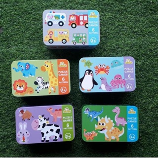 Puzzle 3-6 mảnh cho bé mới tập chơi - my first puzzle cho bé 2 tuổi