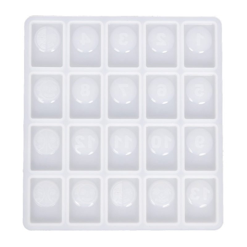 Khuôn Làm Thẻ Bài Trò Chơi Mạt Chược Vui Nhộn