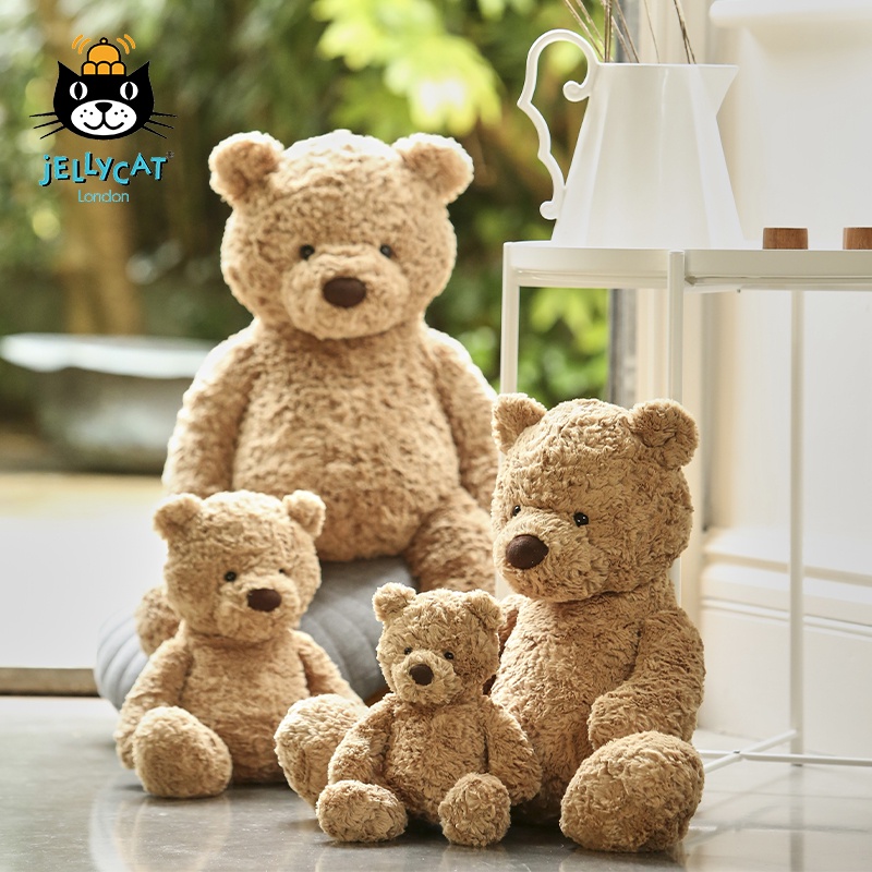 Gấu bông teddy bear - Jellycat Bumbly Bear cao cấp chính hãng an toàn cho bé