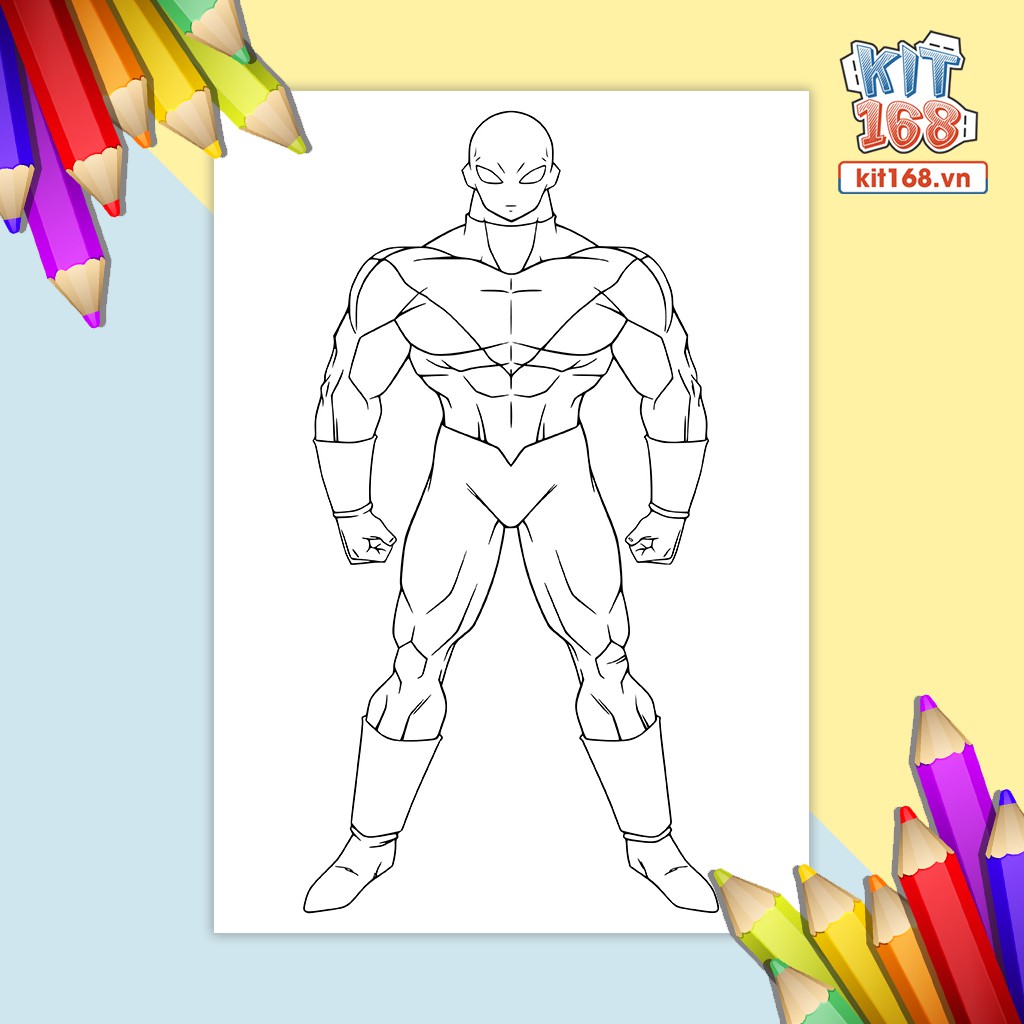 Tranh tô màu Dragon Ball TTM-0025