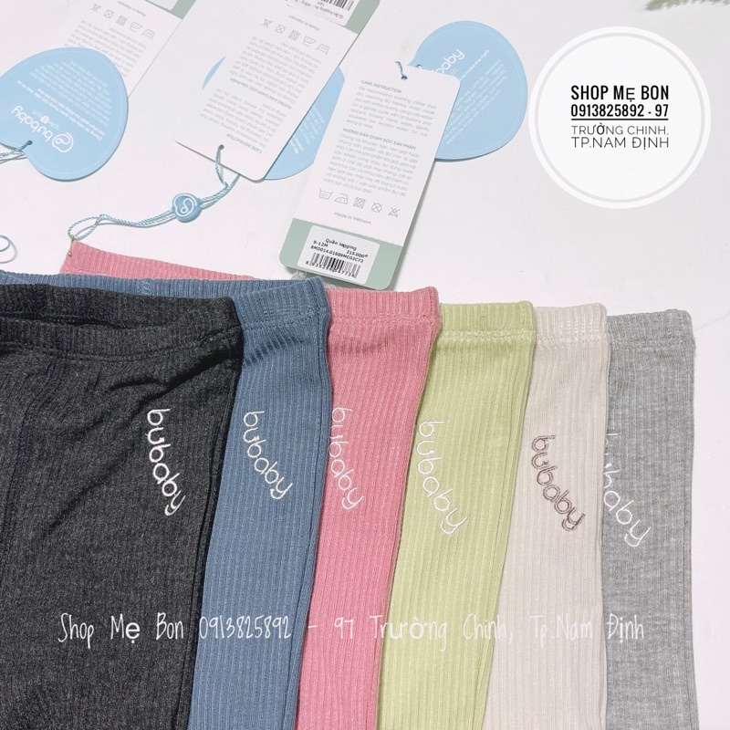 Quần legging Bu Baby cho bé trai bé gái