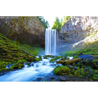 Tranh dán tường thác nước 3d BINBIN SN65 (Có in theo yêu cầu)