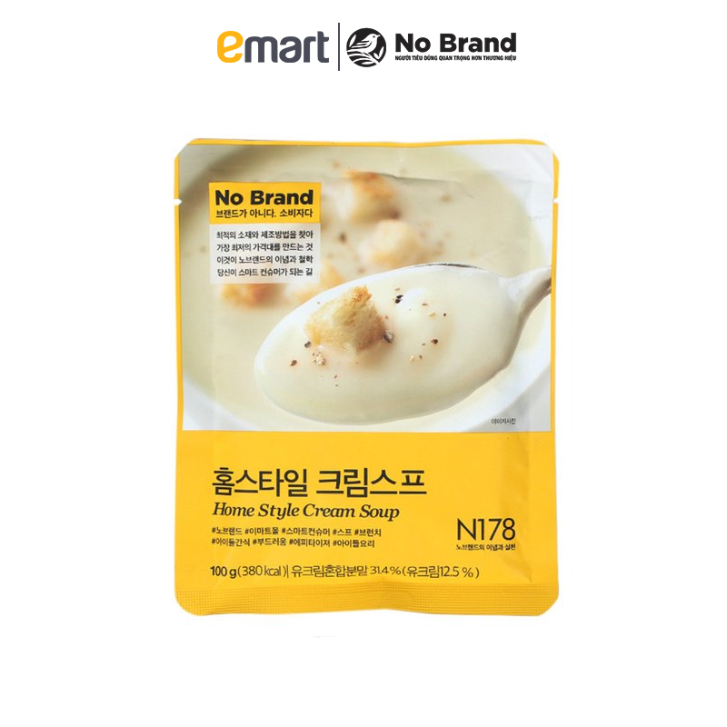 Súp Kem Homestyle Cream Soup No Brand 100g - Emart VN | BigBuy360 - bigbuy360.vn