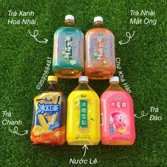 [ 1000ml ] Nước Lê Giải Nhiệt Thần Thánh / Trà Đào / Trà Chanh | WebRaoVat - webraovat.net.vn