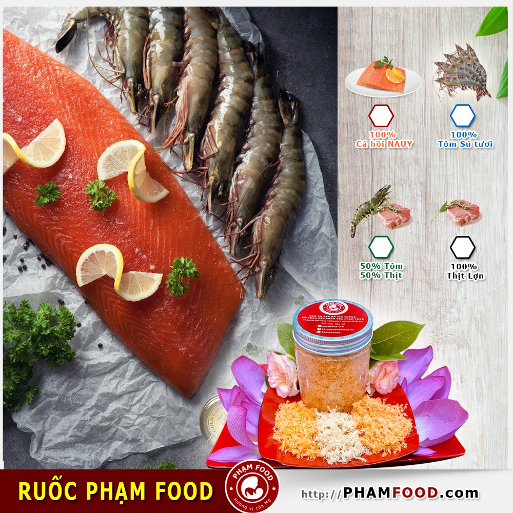 RUỐC Cá hồi NAUY - PHẠM FOOD