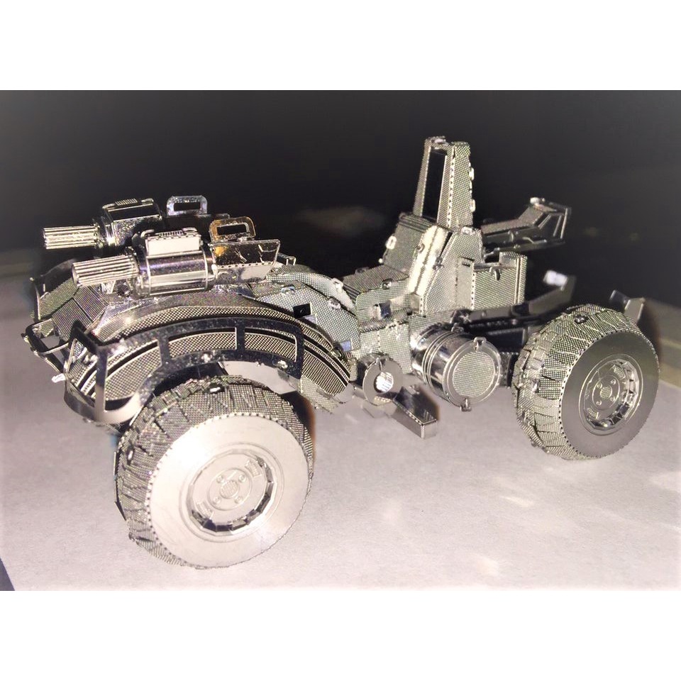 Mô Hình 3D Kim Loại Xe UNSC Gungoose Trong Series HALO