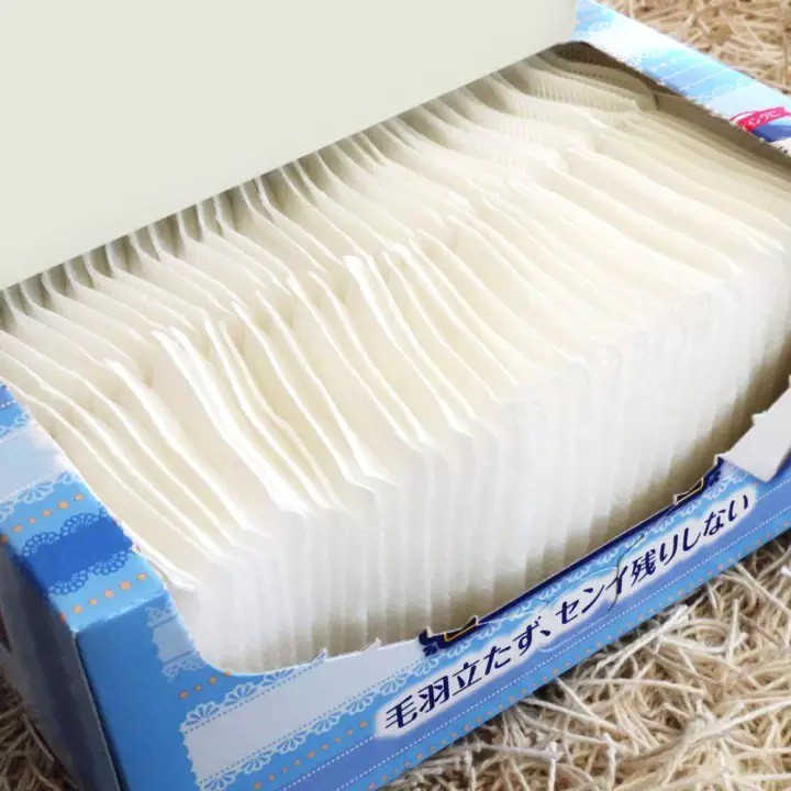 Silcot Bông Trang Điểm (bông tẩy trang) Nhật Bản (Hộp 82 miếng)
