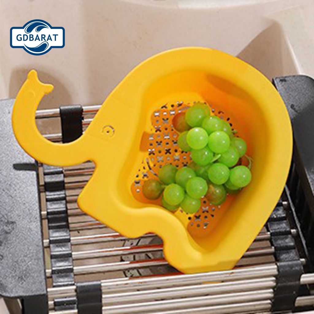 Rổ Rửa Trái Cây Rau Củ Quả Hình Voi An Toàn