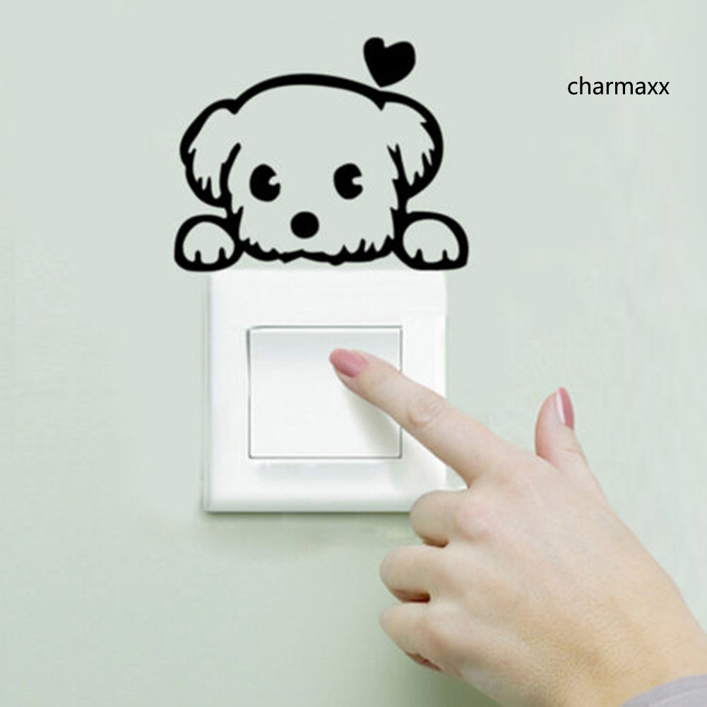 Miếng Dán Trang Trí Công Tắc Họa Tiết Hoạt Hình Đáng Yêu | BigBuy360 - bigbuy360.vn