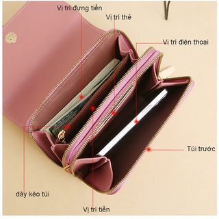 Túi đeo chéo ví điện thoại