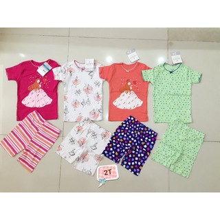 Bộ carter bé gái size 1-7y (7kg-25kg)