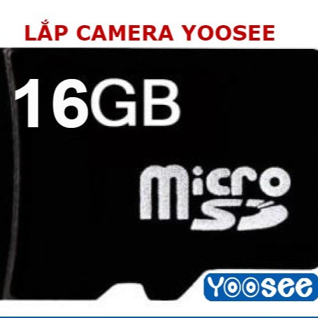 [Mã ELFLASH2 hoàn 10K xu đơn 20K] Thẻ nhớ lắp camera yoosee Micro S