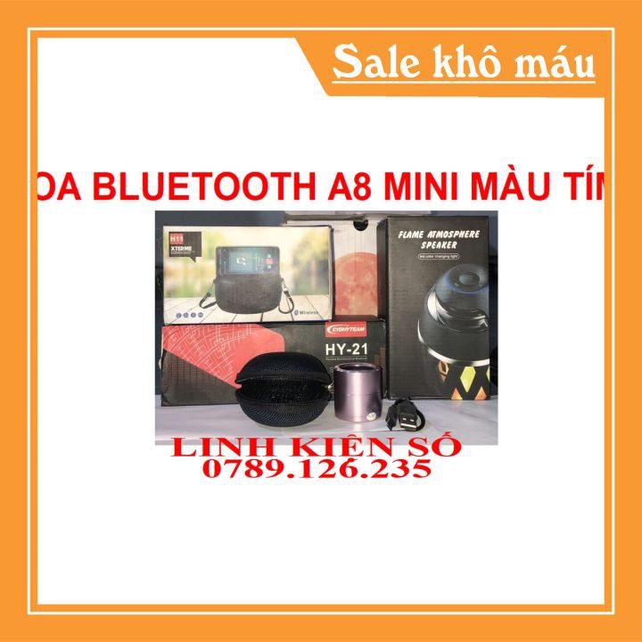 LOA BLUETOOTH A8 MINI MÀU