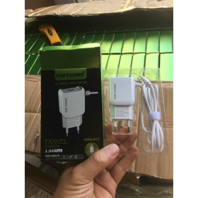(Chính hãng)SẠC KIM CƯƠNG 813 KMG 813 Chuẩn 1.5A Có Cổng USB Chính Hãng Kim Cương | BigBuy360 - bigbuy360.vn