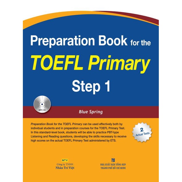 Sách - Preparation Book for TOEFL Primary Step 1