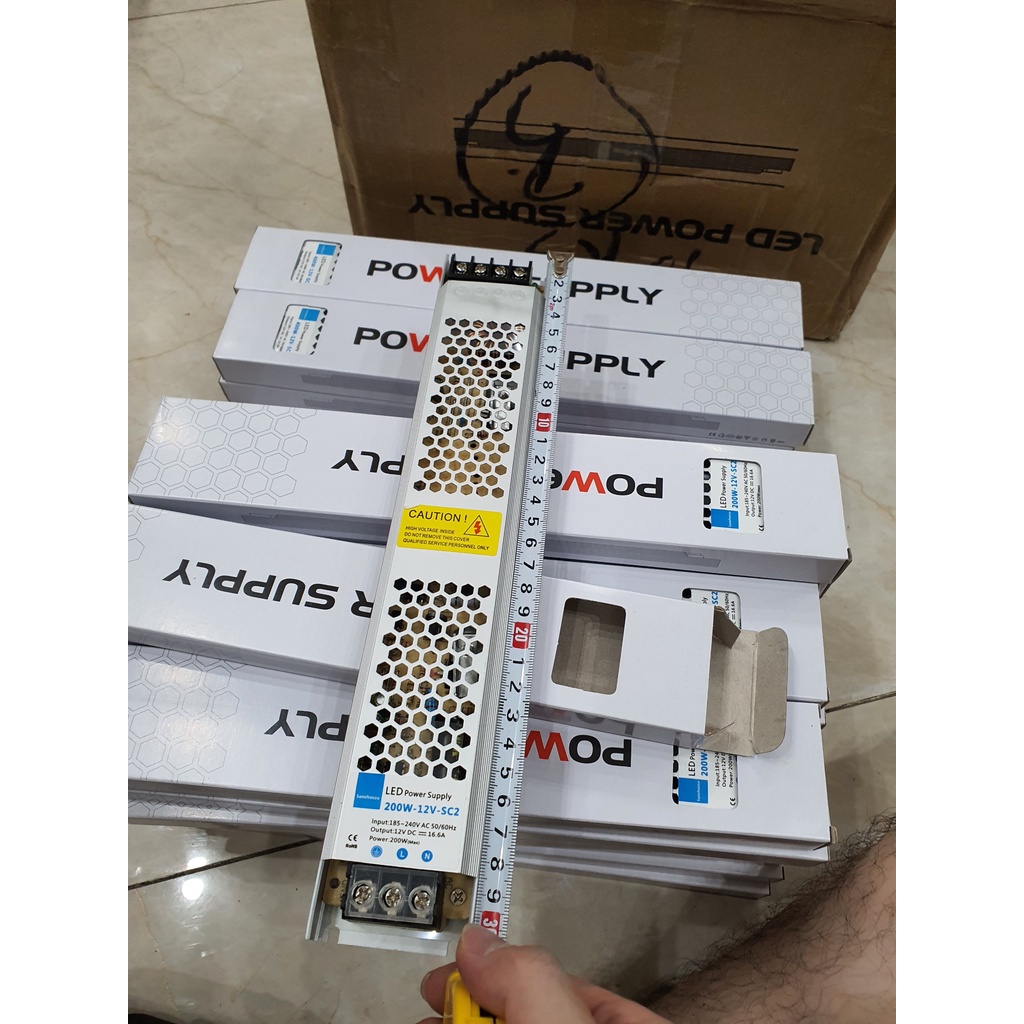 Adapter tổ ong loại dẹt 12v 100W - 400W có quạt. chất lượng cực tốt