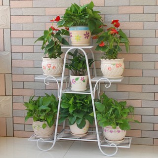Kệ sắt để chậu hoa, cây cảnh 6 tầng
