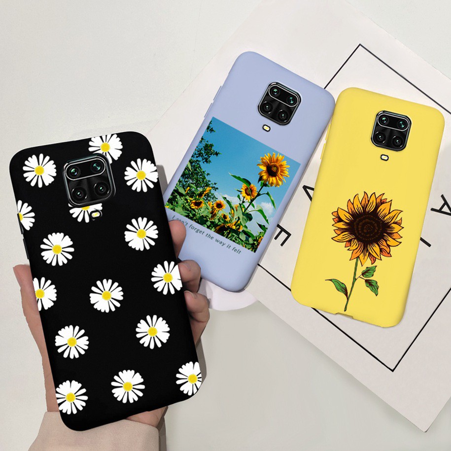 Dễ Thương Ốp Điện Thoại Họa Tiết Hoa Cúc Cho Xiaomi Redmi Note 9s Note 9 Pro 4g 5g Redmi Note 9 Pro
