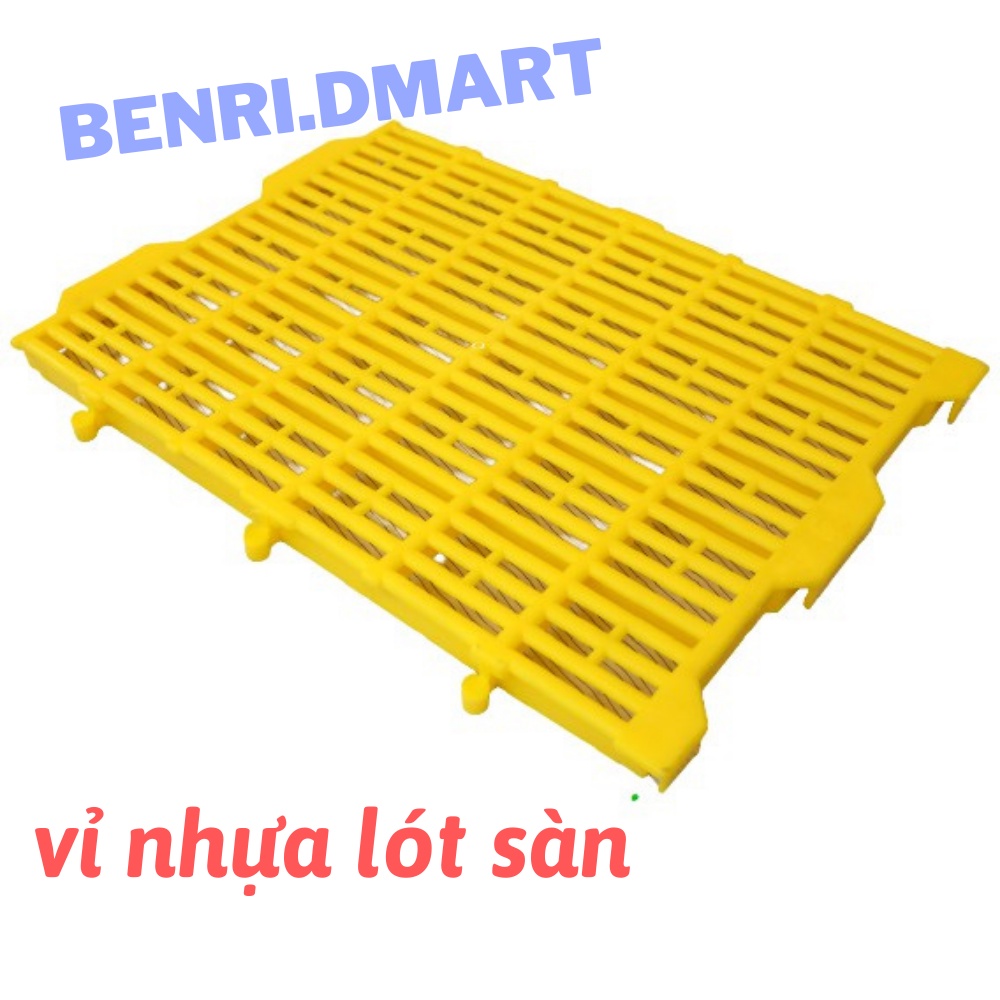 vỉ nhựa lót sàn , tấm lót sàn chuồng chó mèo nhựa dày dặn 55*40cm
