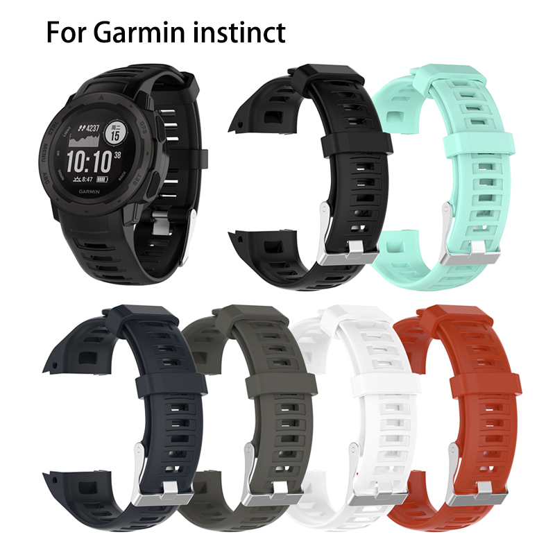 Dây Đeo Silicon Chống Nước Cho Đồng Hồ Garmin Instinct