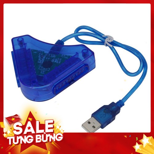 Dây cáp nối 2 cổng USB cho tay cầm chơi game PS1 PS2 - Hàng nhập khẩu