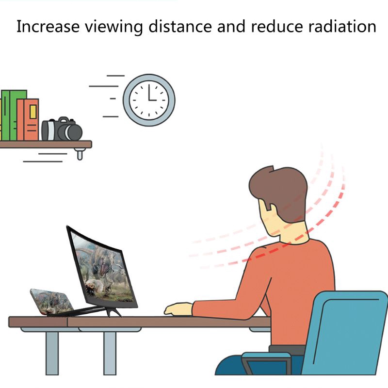 Kính Phóng To Màn Hình Điện Thoại Di Động Lx L6