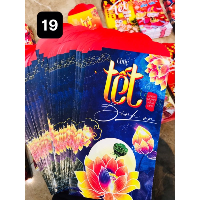 [SALE] Combo 10 bao lì xì đầu năm hàng đẹp giá rẻ