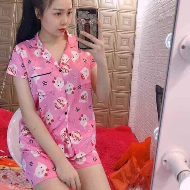 Bộ pizama đùi cộc