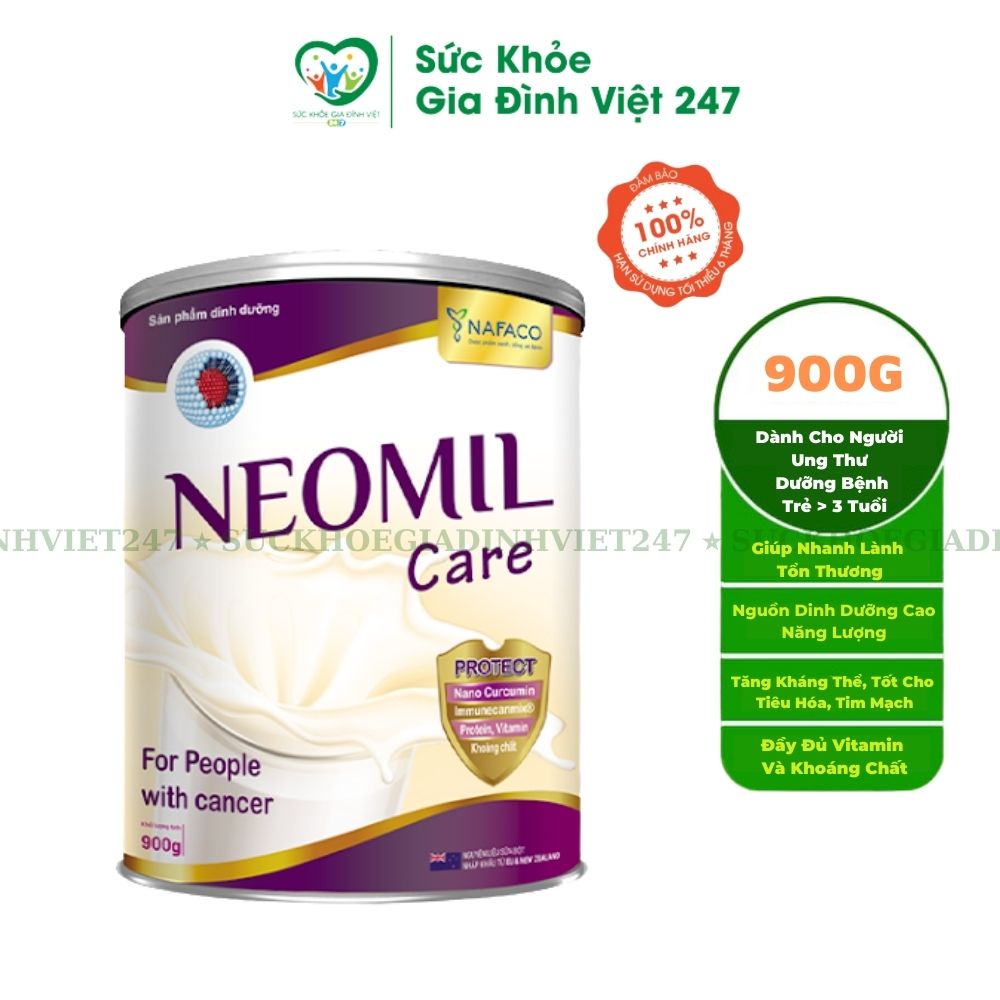 Sữa Neomil Care 900g - Sữa Bột Dinh Dưỡng Cho Người Ung Thư