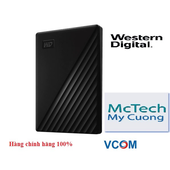 Ổ cứng WD My Passport 2TB black new model(chính hãng)