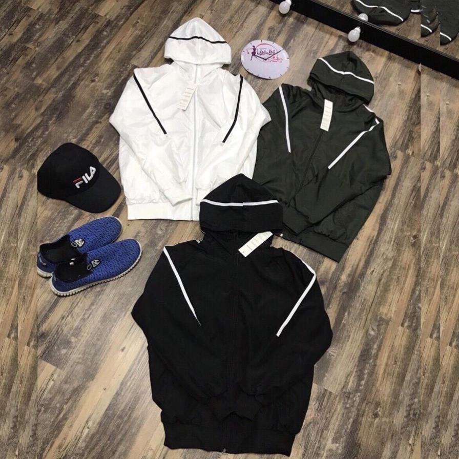 Áo khoác nam Áo khoát nam gió dù 2 lớp chống nắng 1 Line Nhỏ đẹp cá tính đẹp cá tính-A113